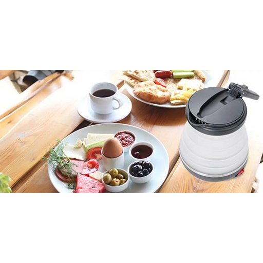 Електрическа кана Adler AD 1279 0.6 L 750 W Черна Бяла