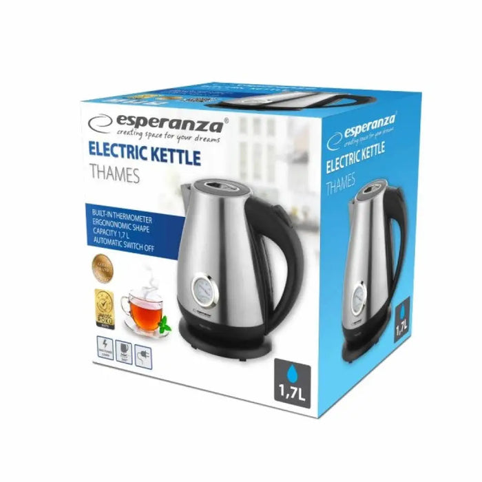 Електрическа кана Esperanza EKK029 1.7 L 2200 W Черна