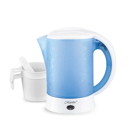 Електрическа кана Feel-Maestro MR010 0.6 L Синя Бяла 600 W