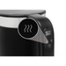 Електрическа кана Gorenje K17TRDW 1.7 L 2200 W Черна
