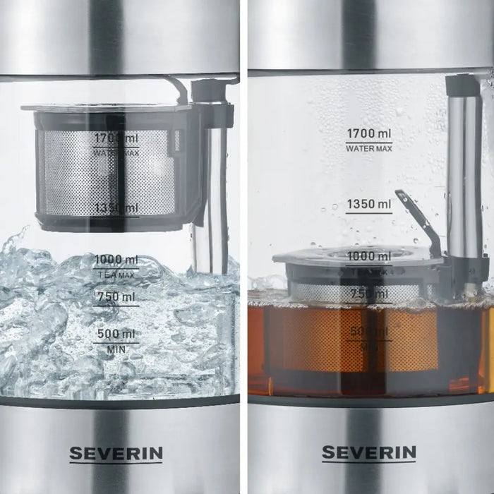 Електрическа кана Severin WK 3422 1.7 L 3000 W Неръждаема