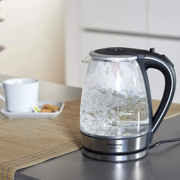 ЕЛЕКТРИЧЕСКА КАНА TAURUS AROA GLASS 2200 W 1.70 L