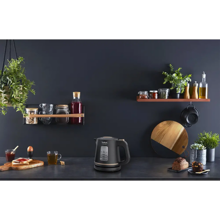 Електрическа кана Tefal Includeo KI5338 1 L 2400 W Черна