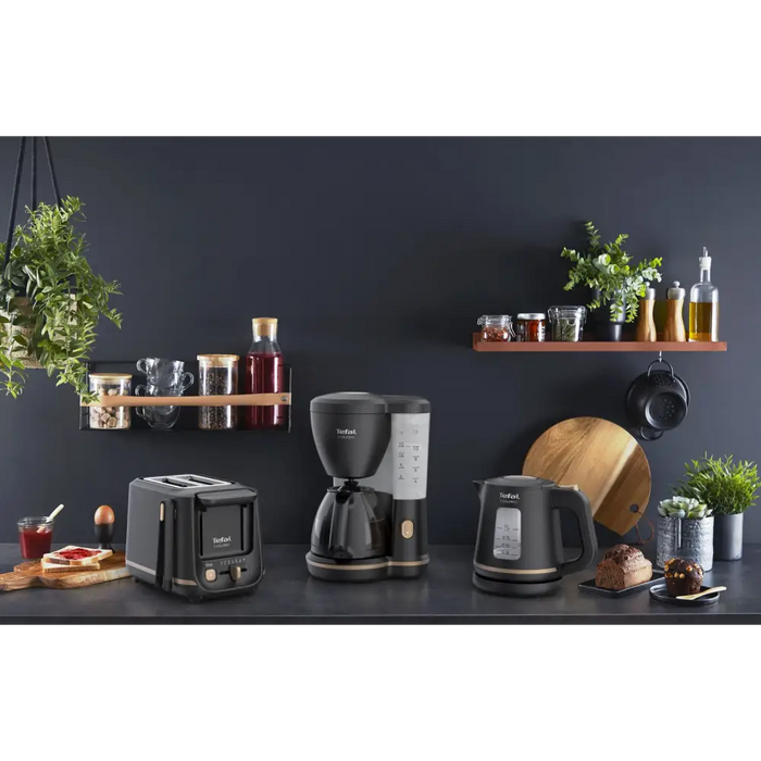 Електрическа кана Tefal Includeo KI5338 1 L 2400 W Черна