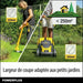 Електрическа косачка за трева Powerplus POWXG62205T 1300 W