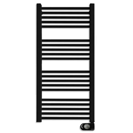 Eлектрическа лира за баня TEDAN Noor black 750 W 505x1105mm