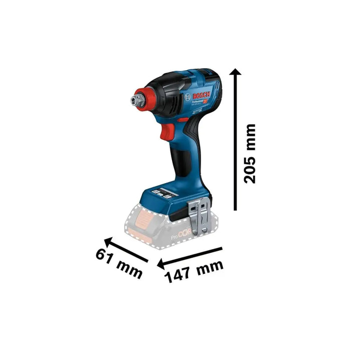 Електрическа отвертка BOSCH GDX 18V-210 C Professional 210