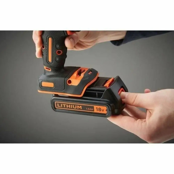 Електрическа отвертка Black & Decker BDCHD18C2TA-QW 18V