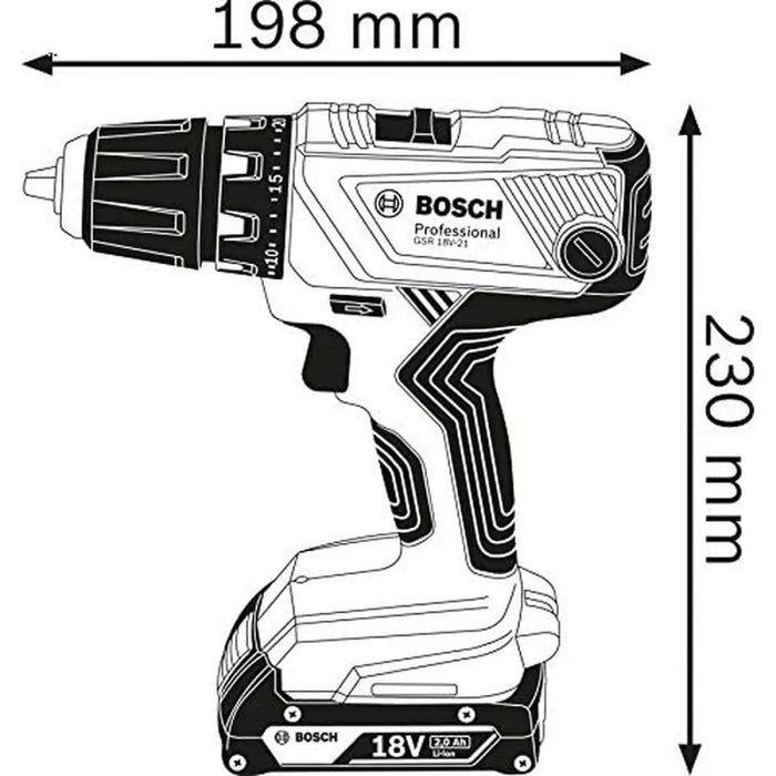 Електрическа отвертка BOSCH GSR 18V-21 55 Nm