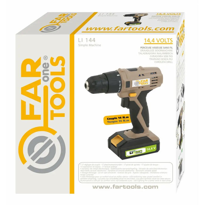 Електрическа отвертка Fartools ONE Cordless Drill LI 144