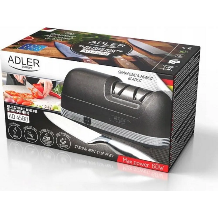 Електрическа точилка за ножове Adler CR 4508 Черна