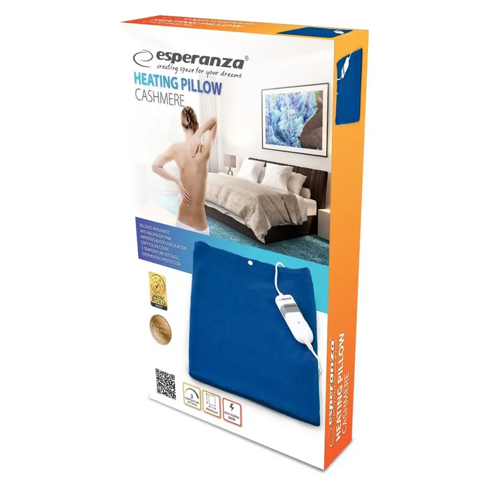 Електрическа възглавница Esperanza EHB004 60 W Синя