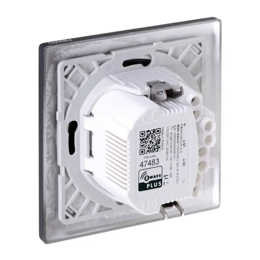Електрически ключ Fibaro FGWDSEU-221-8 Smart switch Черен