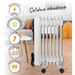 Електрически нагревател Adler AD 7815 Indoor White 1500 W