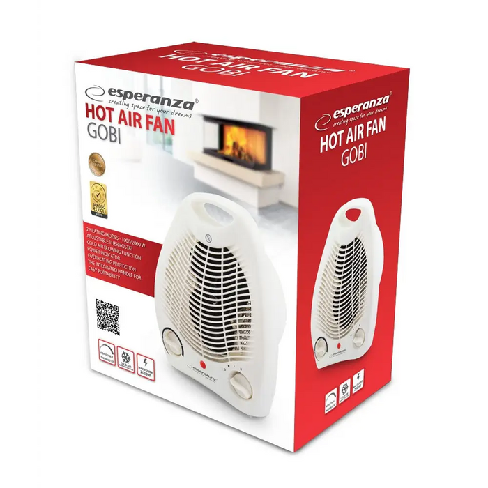 Електрически нагревател Esperanza EHH011 Indoor White