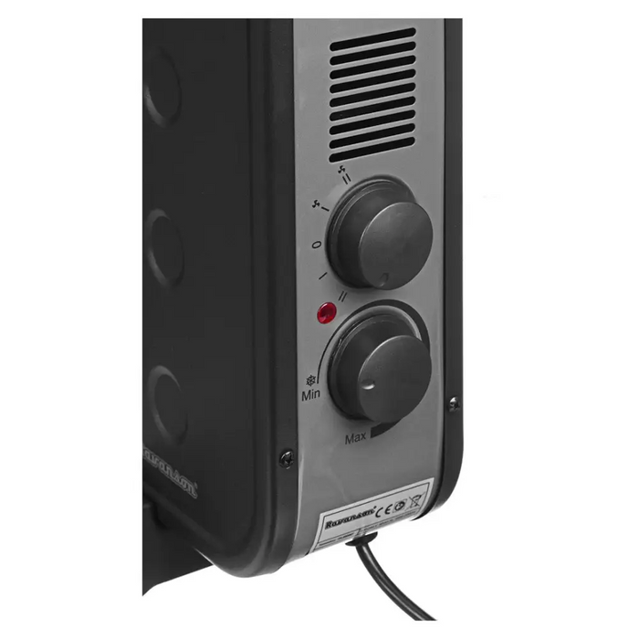Електрически нагревател Ravanson CH-9000BT Черен 2000 W