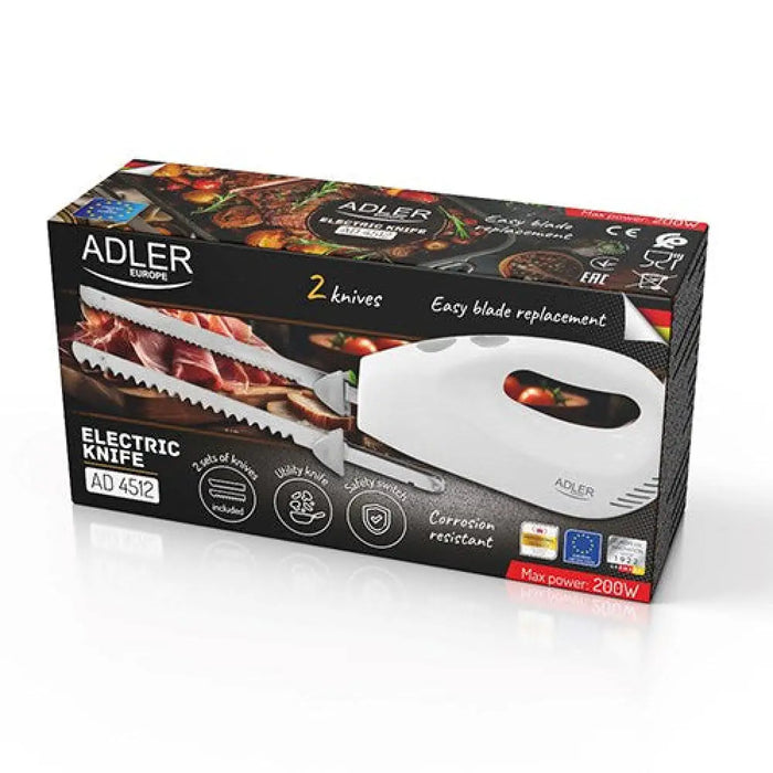 Електрически нож ADLER AD 4512 Бял
