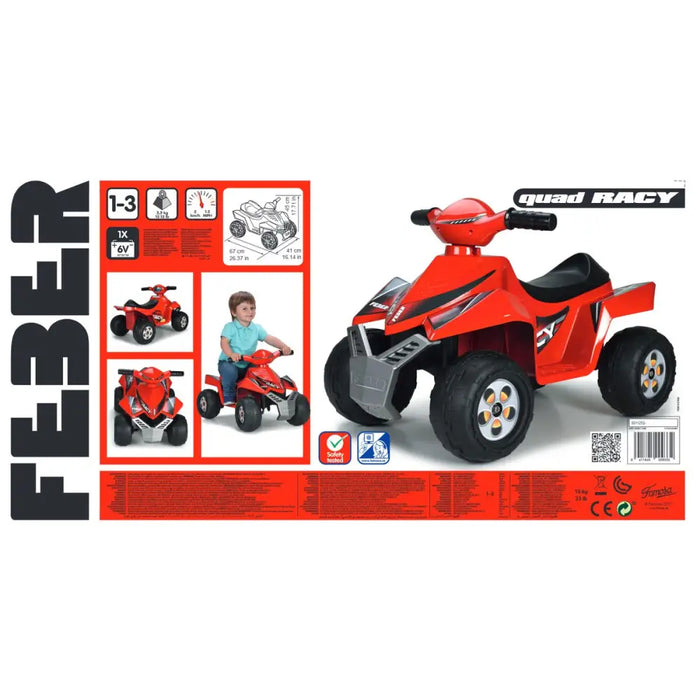 Електрически Quad Feber 800011252 6V (67 x 41 x 45 cm)