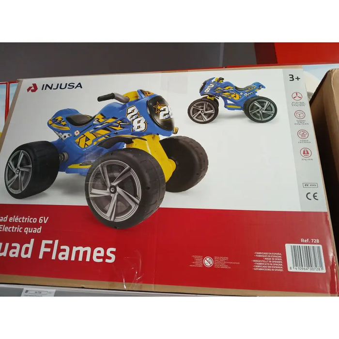 Електрически Quad Injusa Flames 6 V 87 x 70 x 58 cm