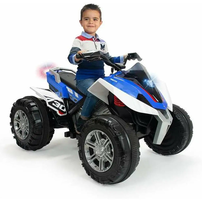 Електрически Quad Injusa Rage Светлина Син Бял 12 V