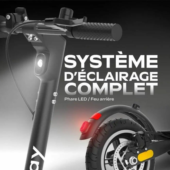 Електрически скутер EZWAY Черен 450 W 25 km/h