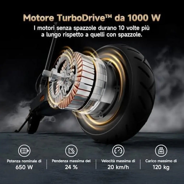 Електрически скутер Navee SNAVST3 Черен 25 km/h