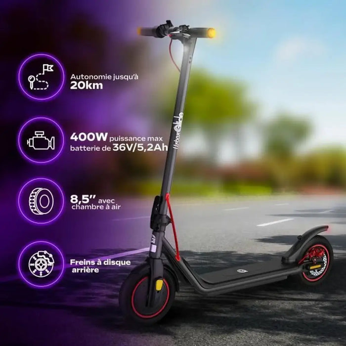 Електрически скутер Urbanglide 400 W 25 km/h