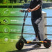 Електрически скутер Urbanglide ECROSS PRO BOOST 2 Черен 25