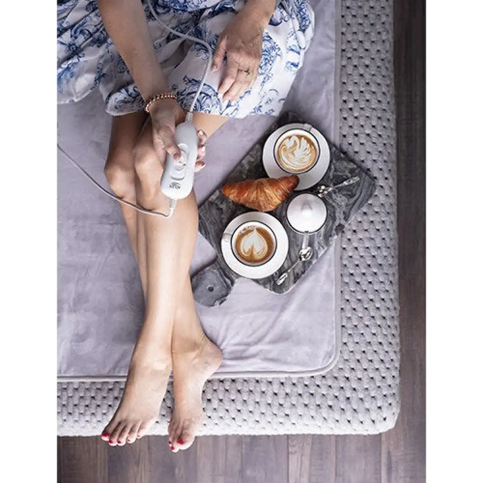 Електрическо одеяло Adler AD 7425 60 W сив полиестер