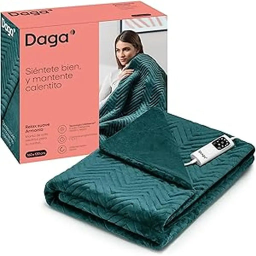 Електрическо Одеяло Daga RELAX 160 x 120 cm Зелен 100 %