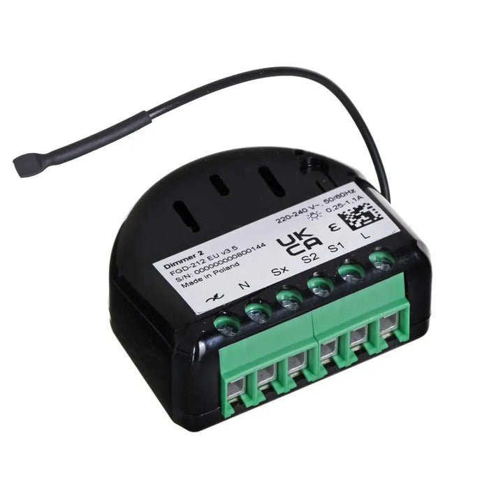Електрическо реле Fibaro Dimmer 2 Черно
