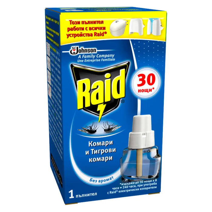 ЕЛЕКТРИЧЕСКИ ПЪЛНИТЕЛ 21МЛ RAID