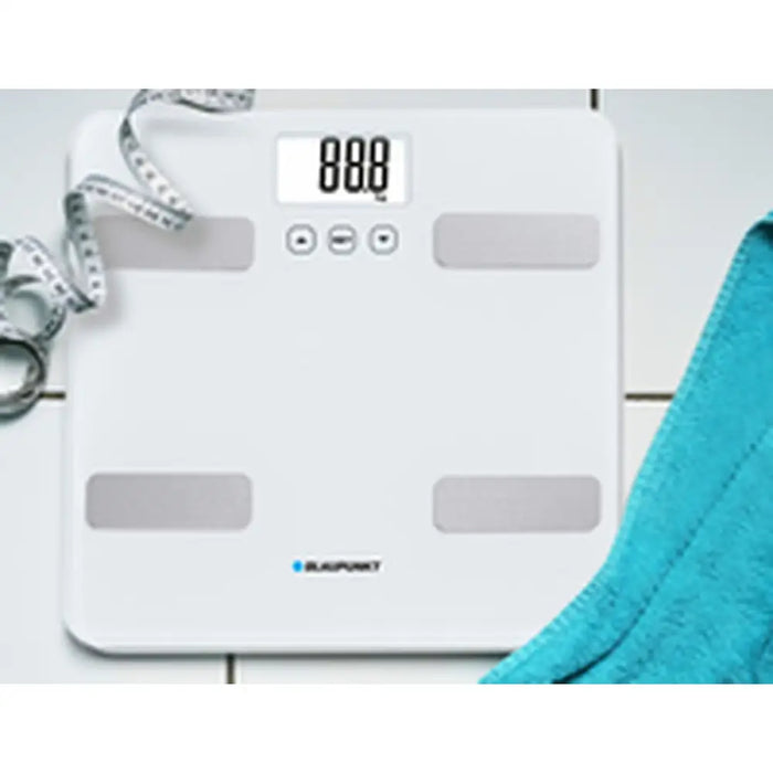 Електронен кантар за баня Blaupunkt BSM501 Бял Метал 150 kg