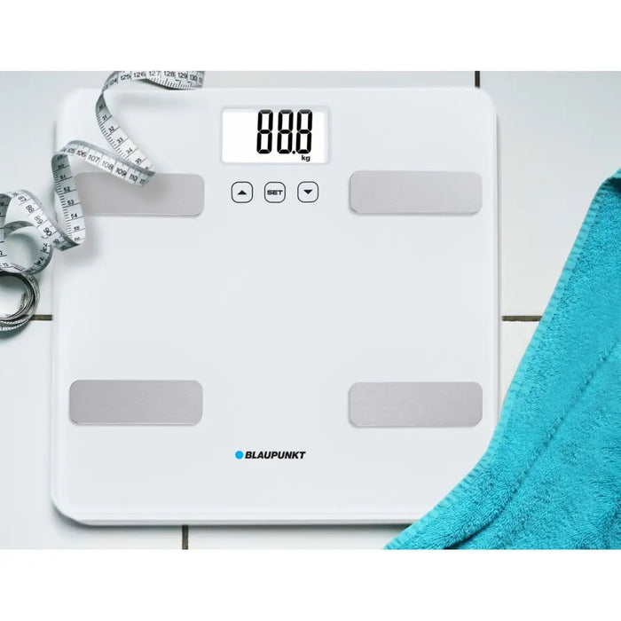 Електронен кантар за баня Blaupunkt BSM501 Бял Метал 150 kg