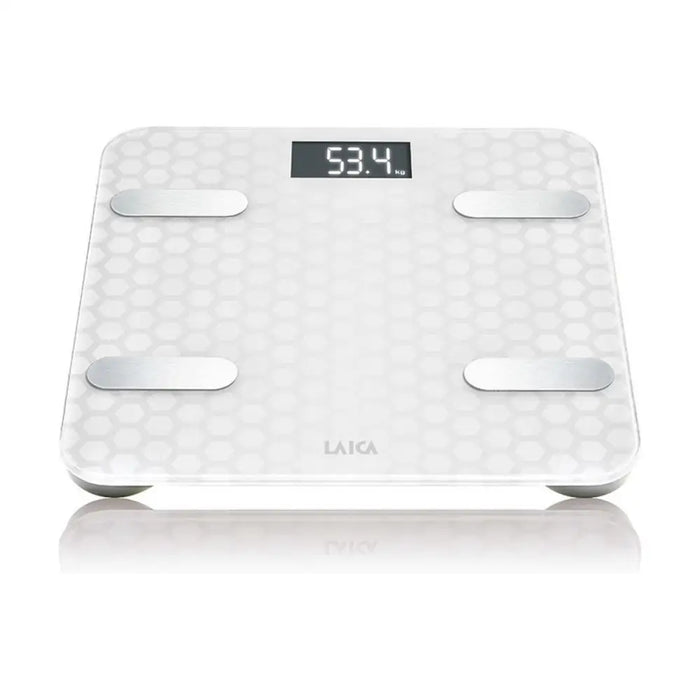 Електронен кантар за баня LAICA PS7011 Бял Cтъкло 180 kg