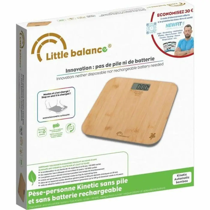 Електронен кантар за баня Little Balance Automática Kinetic