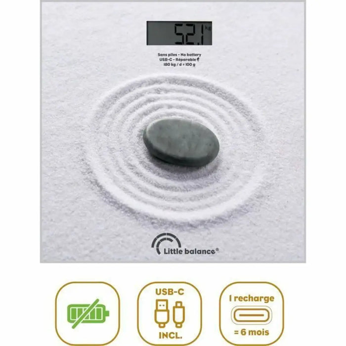 Електронен кантар за баня Little Balance Zen