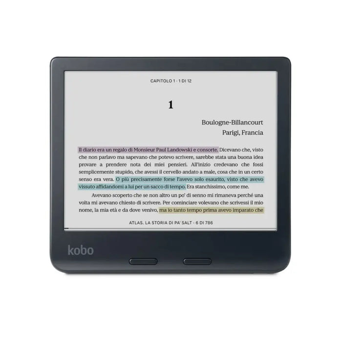 Електронна книга Rakuten N428-KU-BK-K-CK Черен 32 GB 7’’