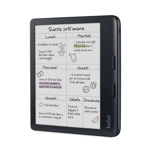 Електронна книга Rakuten N428-KU-BK-K-CK Черен 32 GB 7’’