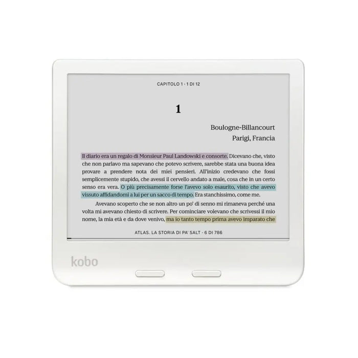 Електронна книга Rakuten N428-KU-WH-K-CK Бял 32 GB 7’’