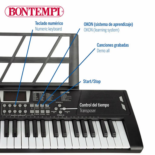 Електронно Пиано Bontempi 68 x 88 x 38 cm (2 броя)