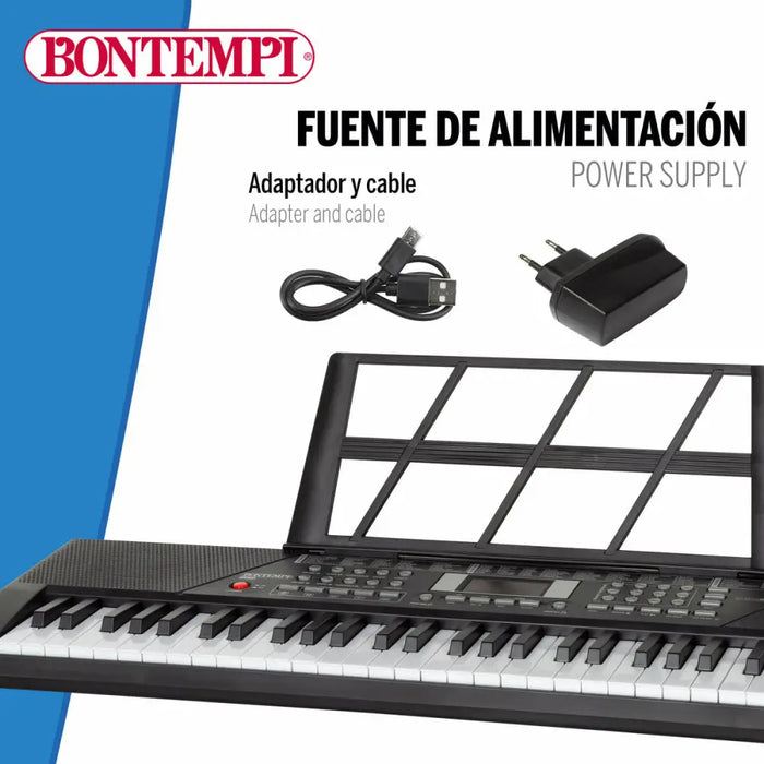 Електронно Пиано Bontempi 75 x 20 x 22 cm (2 броя)