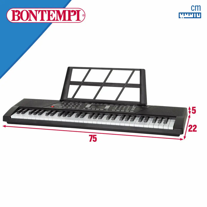 Електронно Пиано Bontempi 75 x 20 x 22 cm (2 броя)