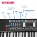 Електронно Пиано Bontempi 75 x 20 x 22 cm (2 броя)