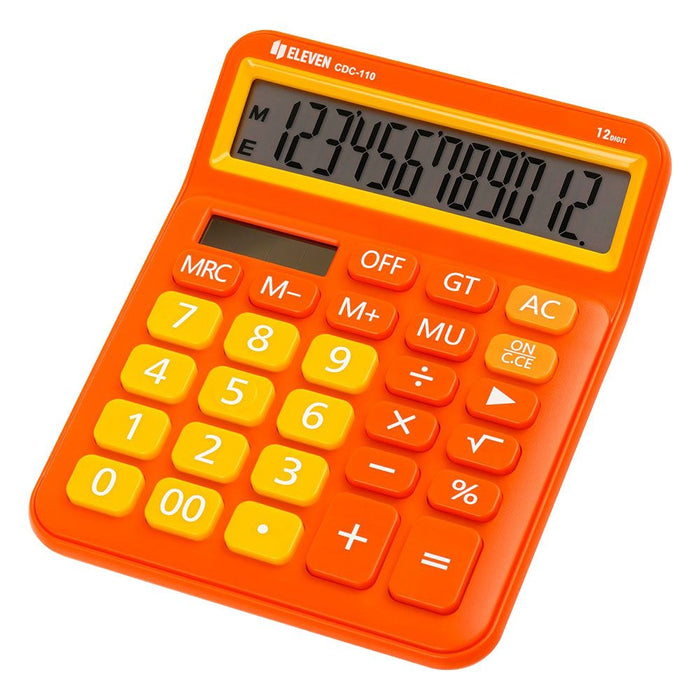 Калкулатор Eleven - CDC110OR, оранжев