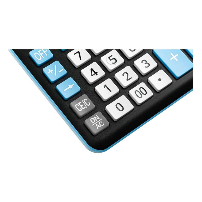 Калкулатор Eleven - CDC120BK-CY, черен/светлосин