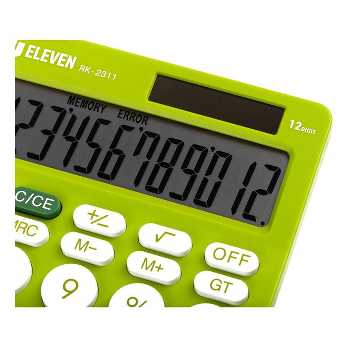 Калкулатор Eleven - RK2311GN, зелен