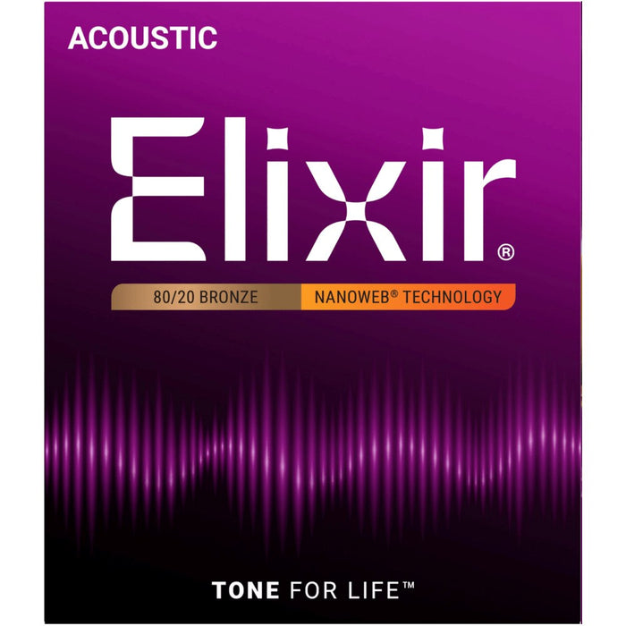 Elixir 11002 Extra Light NW - струни за акустична китара (10–47)