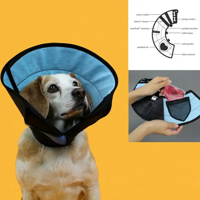 Елизаветинска яка за куче KVP Calmer Многоцветен (20-28 cm)