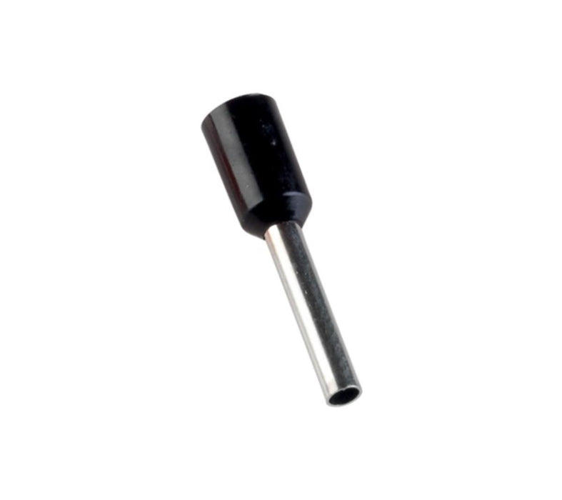 КАБЕЛЕН НАКРАЙНИК 1,5 MM 20 БР ЧЕРЕН